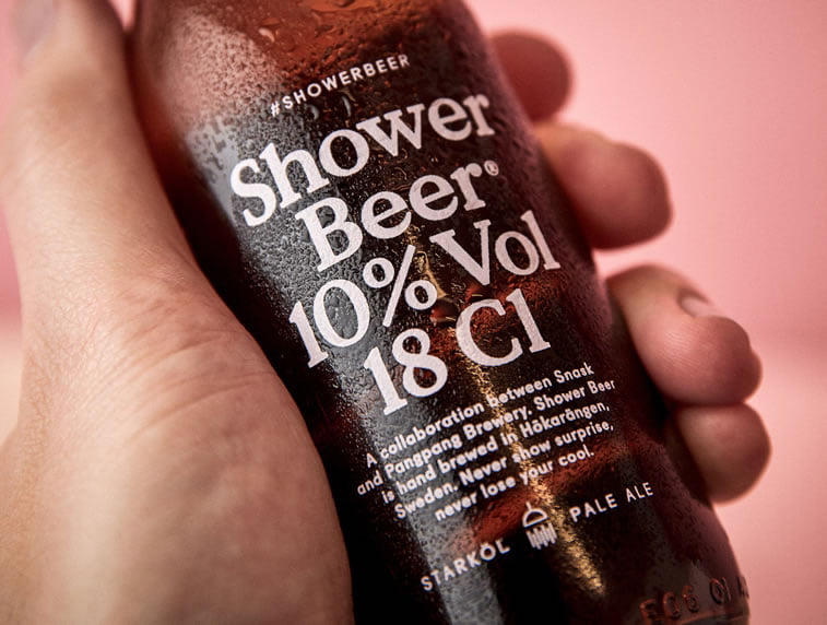 beer packaging design shower beer 2
