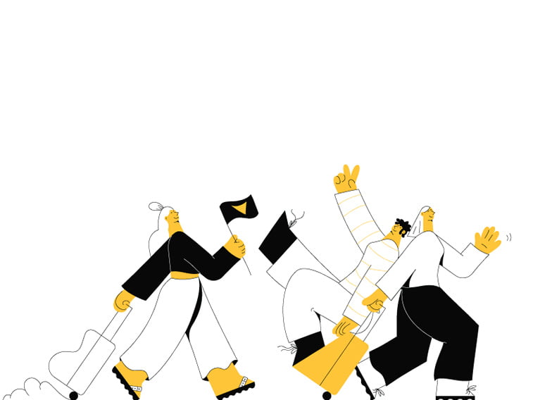 punanimation linn fritz illustration girls traveling