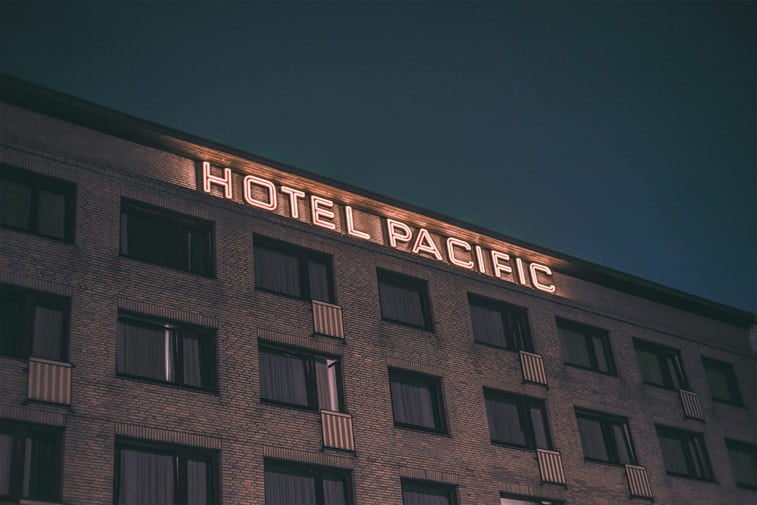 hamburg nocu fotografija hotel pacific