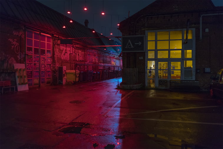 hamburg nocu fotografija galerija kvart