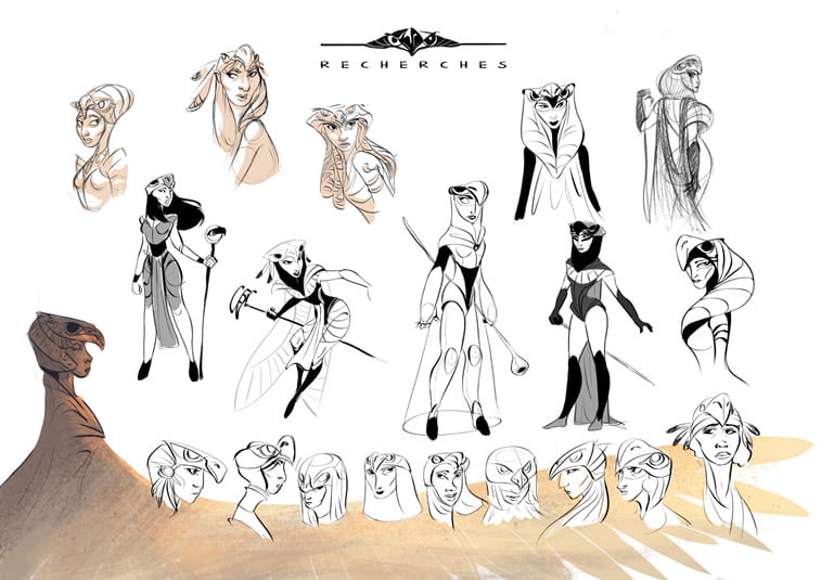 suncevo oko character design