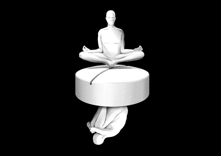 meditacija dve strane tablete meditacija