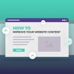 featured image how to improve website content