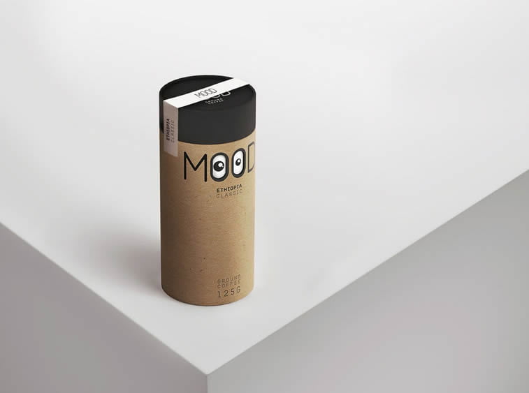 mood coffe original concept packaging design