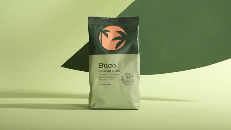 buco coffee packaging design