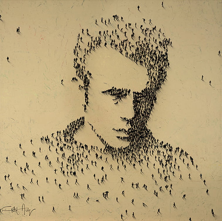 james dean portrait by craig alan