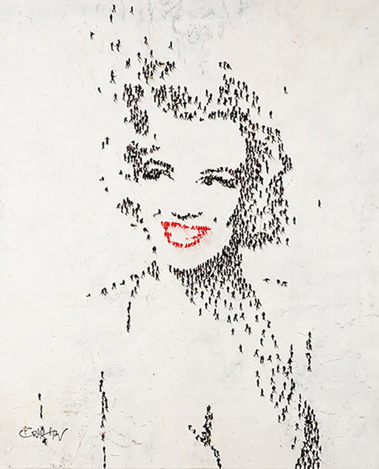 marilyn monroe portrait by craig alan