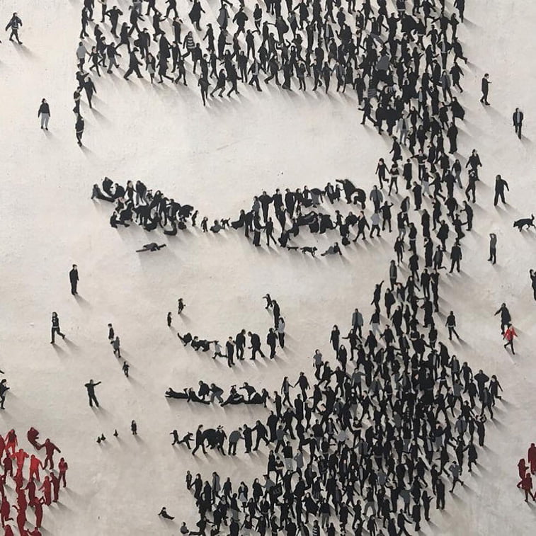 Mohammad Ali details portrait craig alan