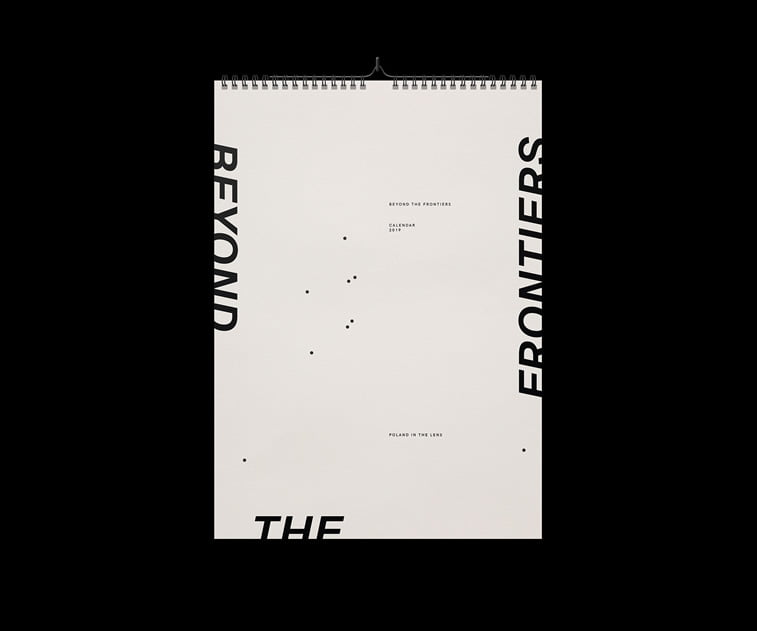 beyond the frintiers 2019 naslovna strana kalendara print dizajn 