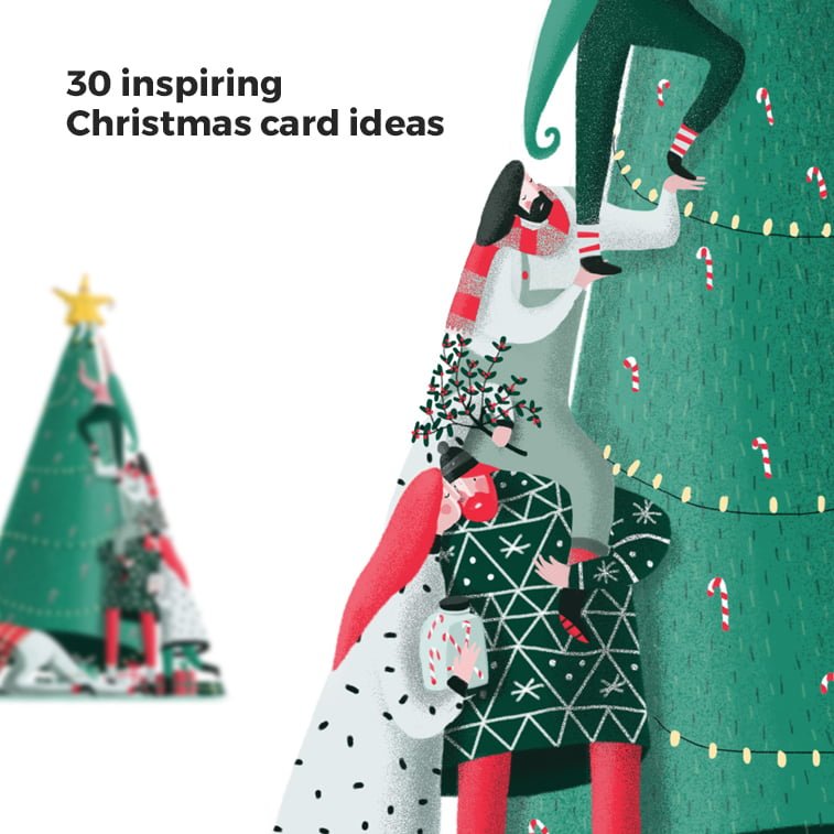 30 Inspiring Christmas Card Ideas