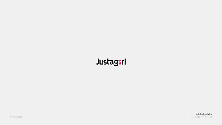 justagirl contextual logo design
