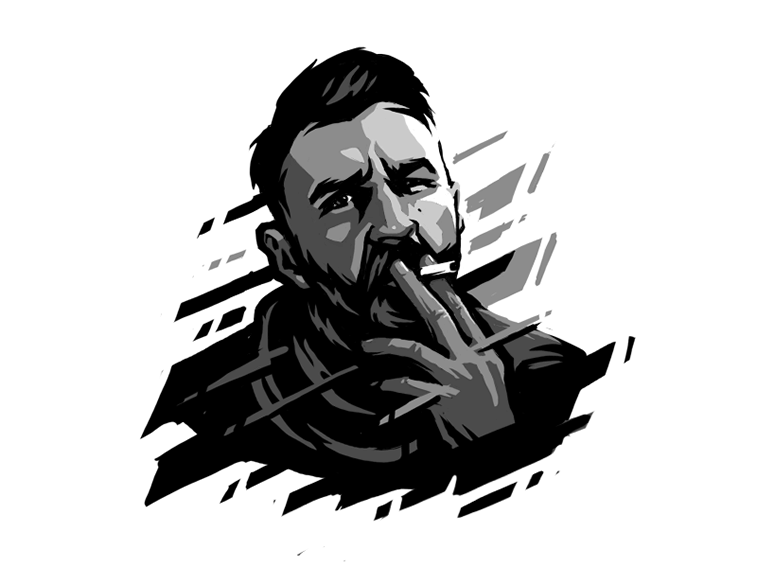 character illustration personal branding