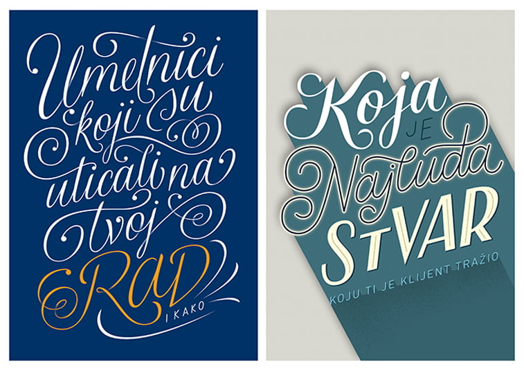 umetnicki rad tipografija pitanja dizajnerski leksikon