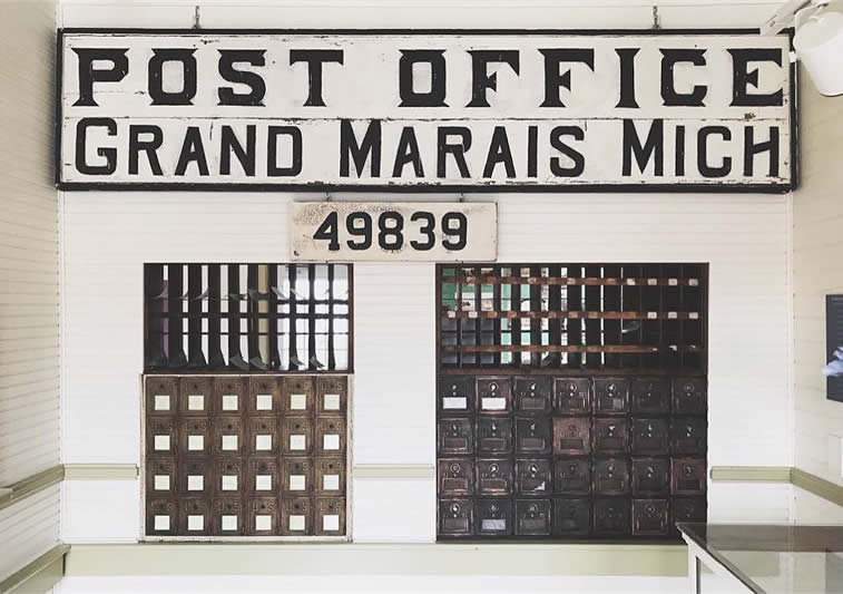 post office retro wes anderson style