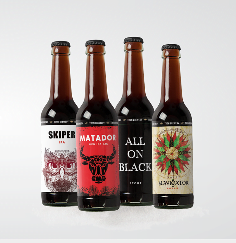 tron kraft pivo komplet flase