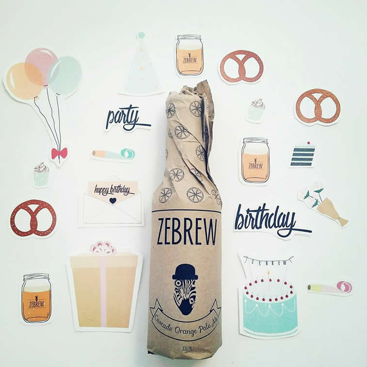 zebrew kraft pivo party fotografija