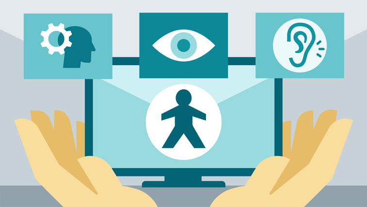 web design accessibility illustration