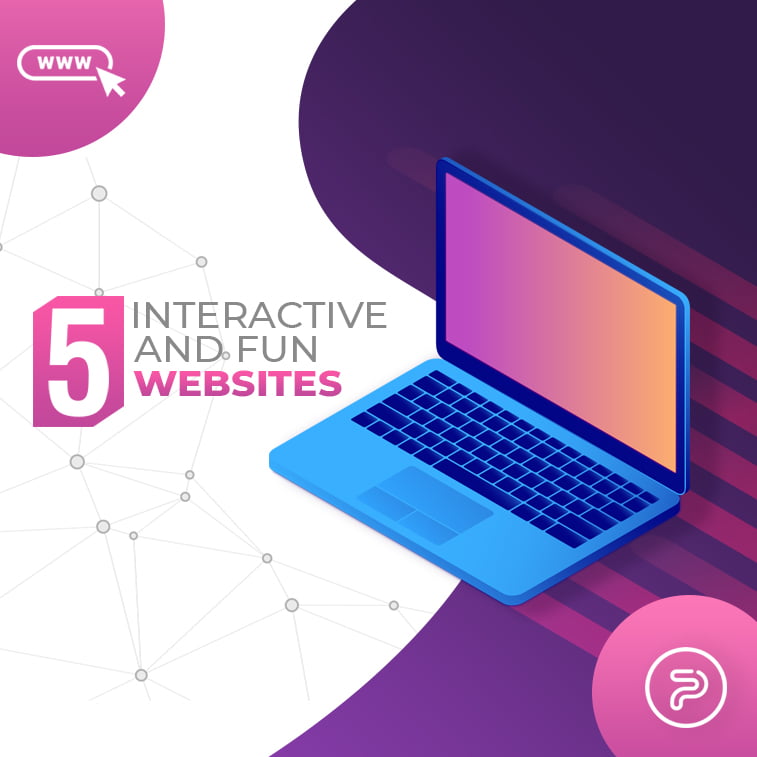 Interactive 5. Man web interactive.