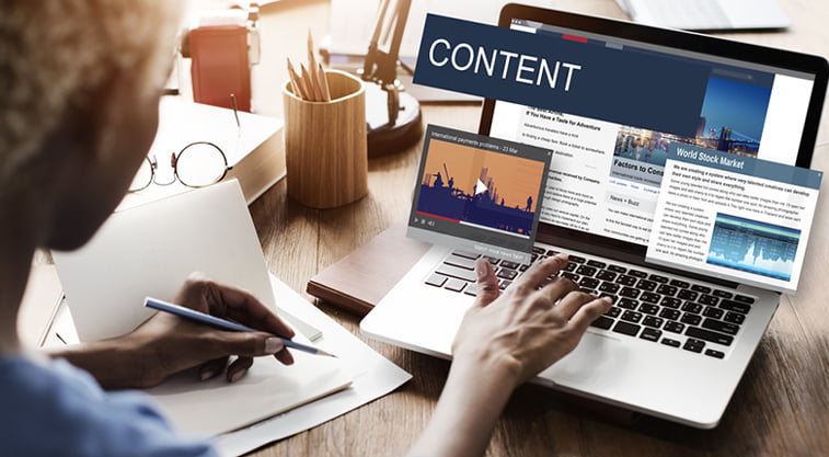 webiste content elements