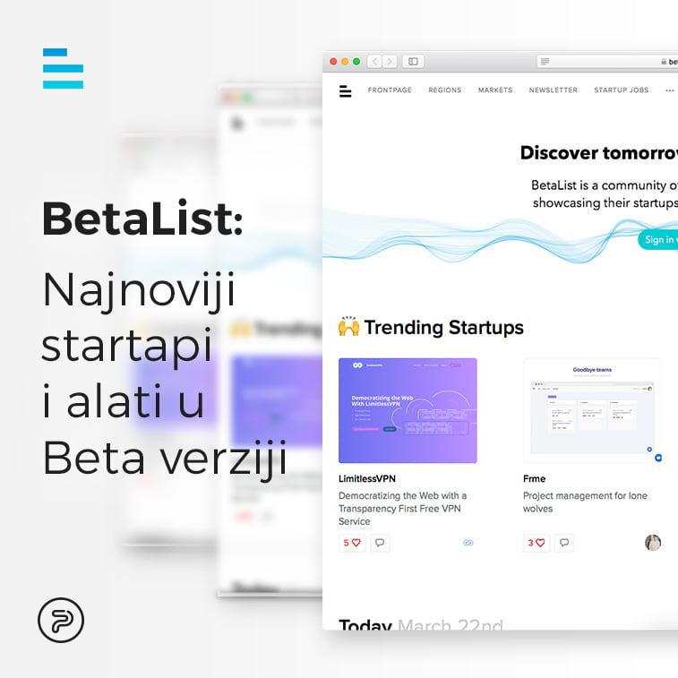 BetaList: Najnoviji startapi i alati u Beta verziji
