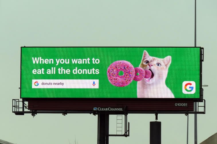 donuts nearby bilbord google