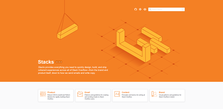 Stack overflow stacks design system