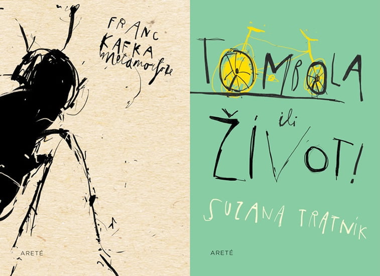 tombola ili zivot, metamorfoza dizajn korica knjige