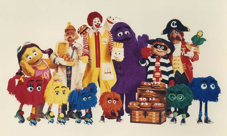 mcdonalds character crew
