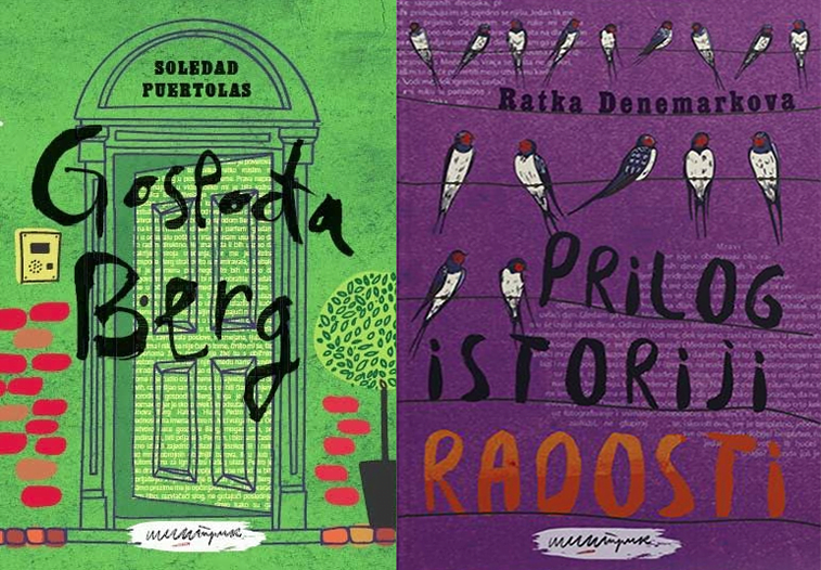 gospodja berg, prilog istoriji radosti dizajn korica knjige