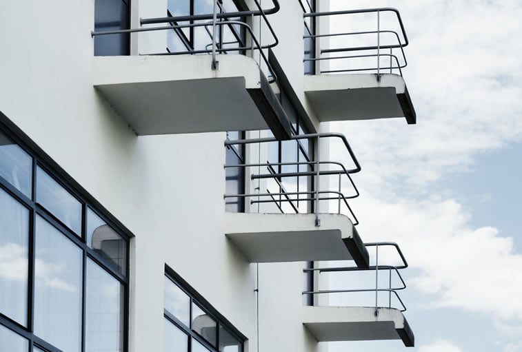 bauhaus dessau zgrada terase