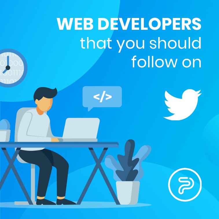 Best twitter accounts to follow for web developers