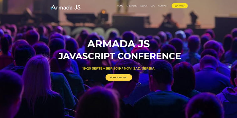 armada js kconference homepage javascript novi sad