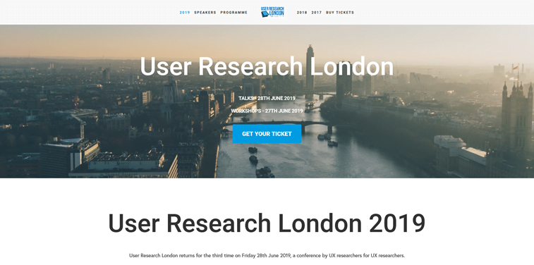 user research london conference