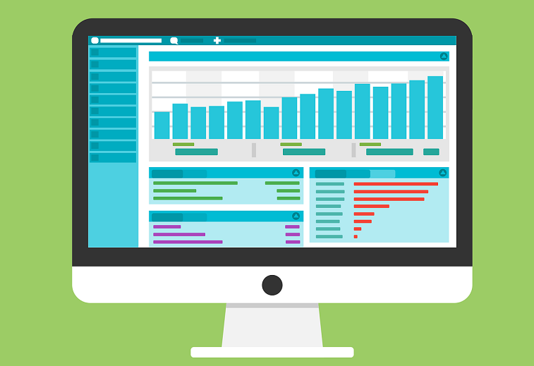 content analysis stock photo