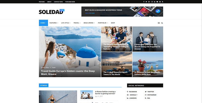 soledad wordpress theme