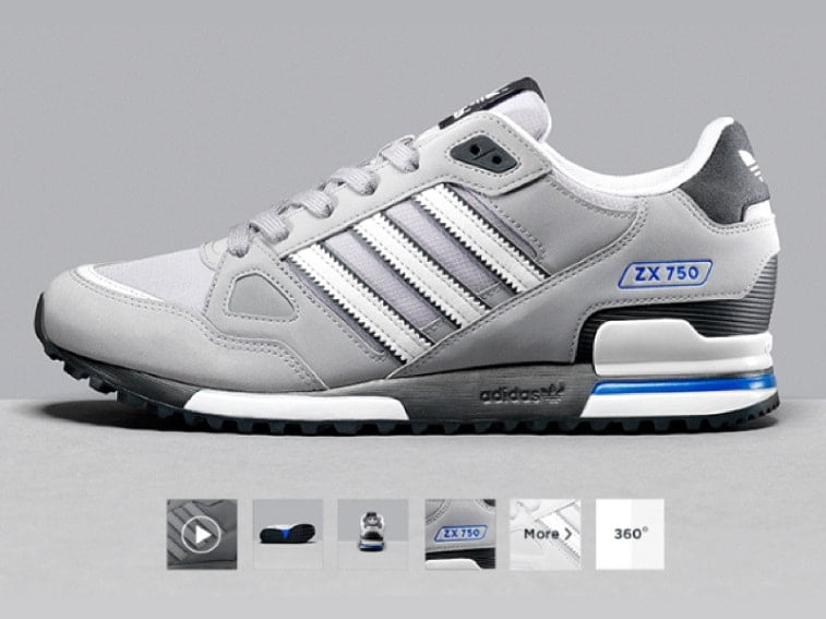 360 product photo sneakers