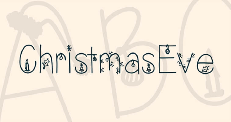 christmaseve font