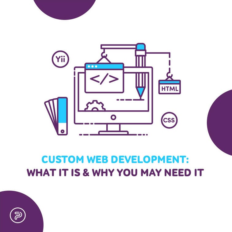 What is custom web development?