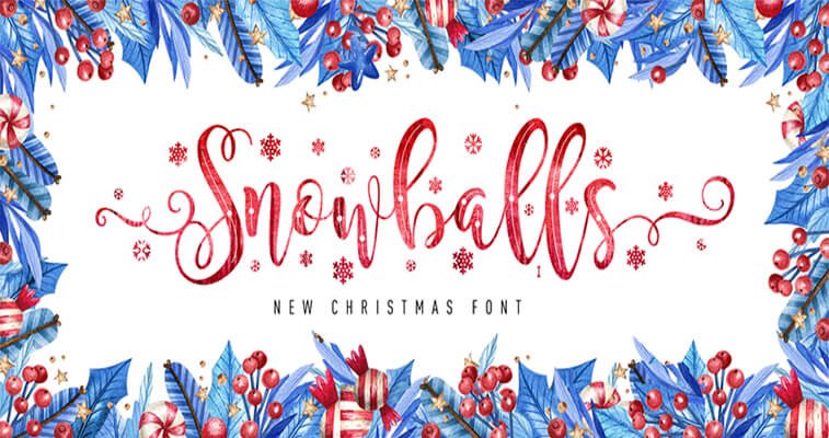 snowballs font