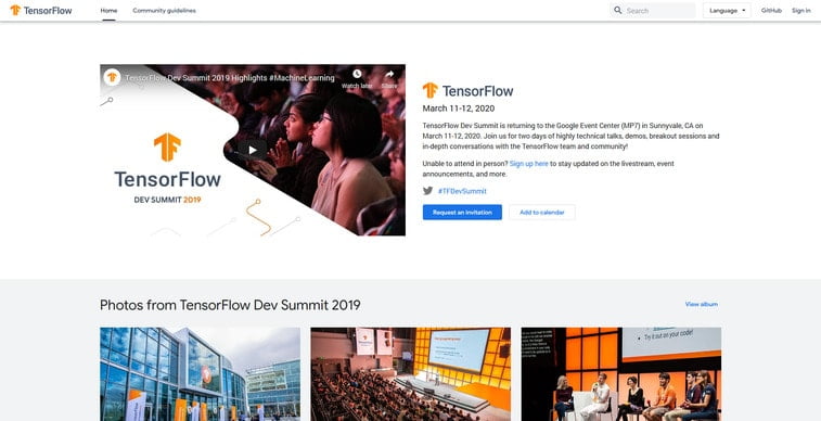 tensor flow dev summit