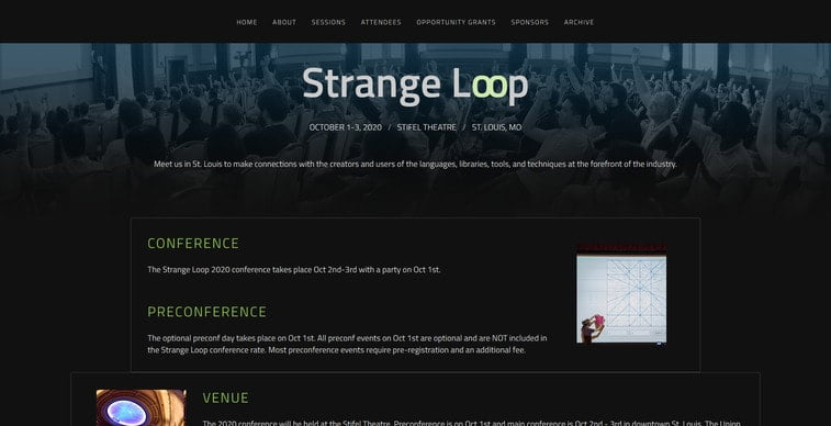 strange loop conference