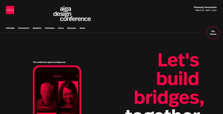 aiga design conference