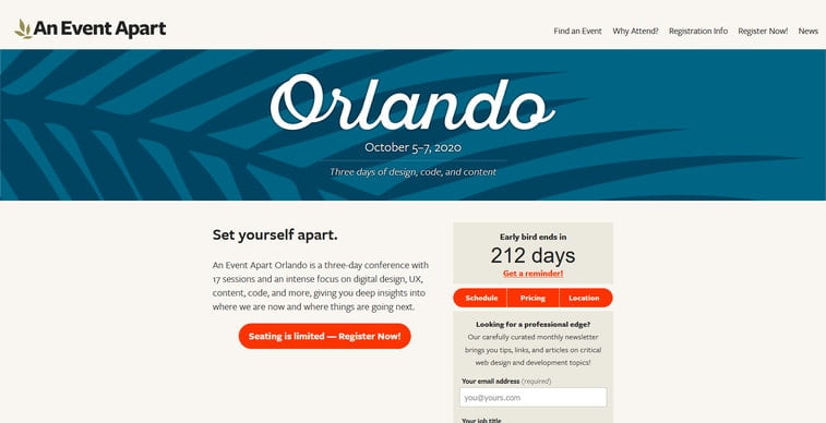 an event apart orlando