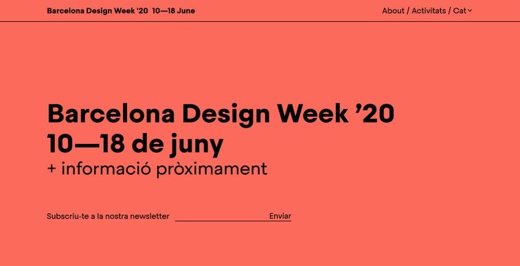 barcelona design week