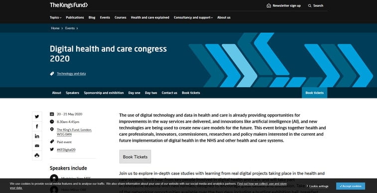 digital health and care congress