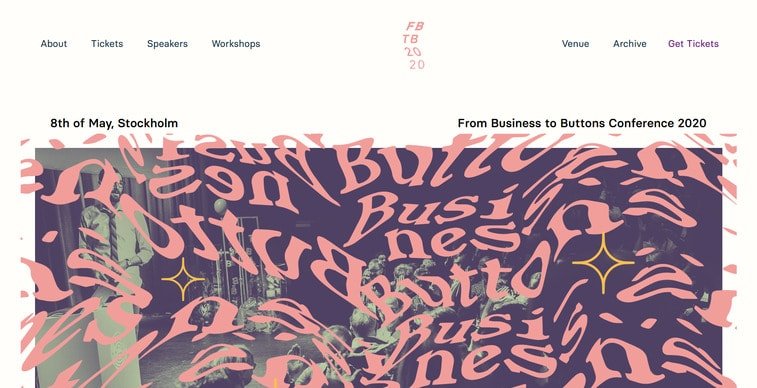 from business to buttons conference