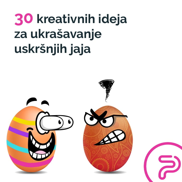 30 kreativnih ideja za ukrasavanje uskrsnjih jaja