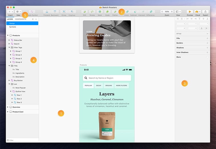 sketch interface