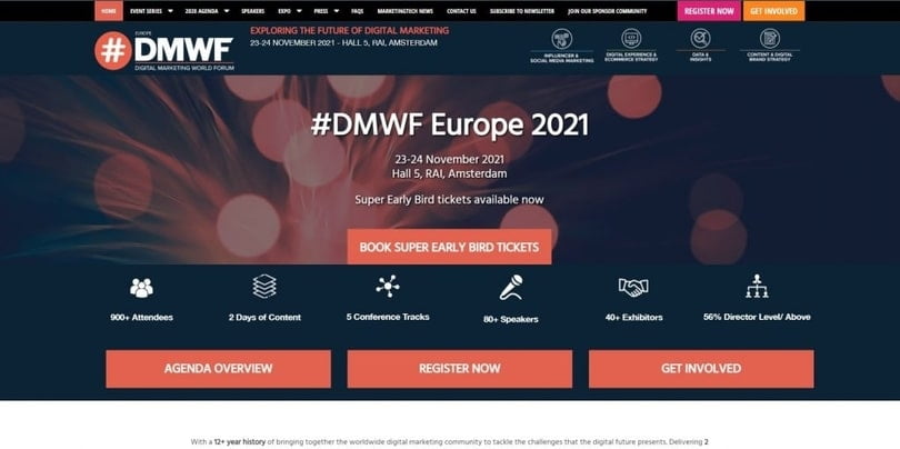 digital marketing conference 2021 dmwf