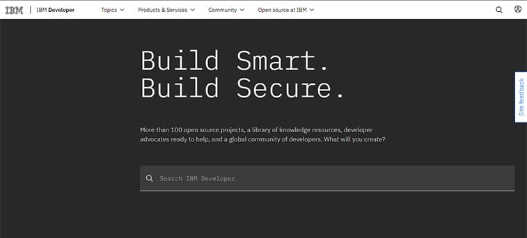 ibm web development website magazine